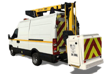 Van Rental Market Harborough - 12.5M Cherry Picker 3.5T - Van hire Market harborough