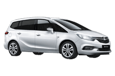Van Rental Market Harborough - Vauxhall Zafira 7-Seater - Minibus hire Market harborough